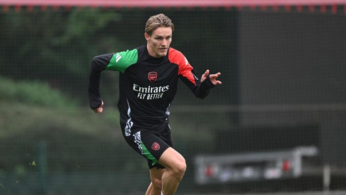 Kabar Baik untuk Arsenal: Odegaard Sudah Kembali Latihan