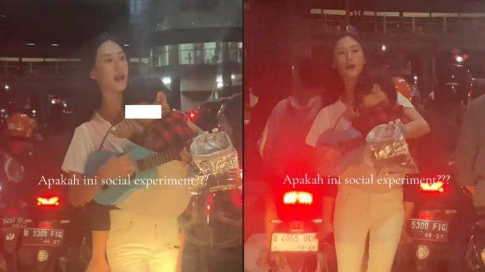 Sosok Septi Pengamen Cantik yang Viral Keliling Lampu Merah di Jakarta, Ternyata Kisahnya Memilukan